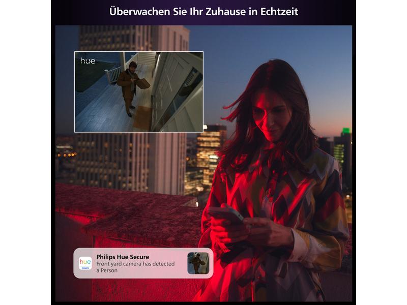 Philips Hue Secure kabelgebundene Kamera Weiss