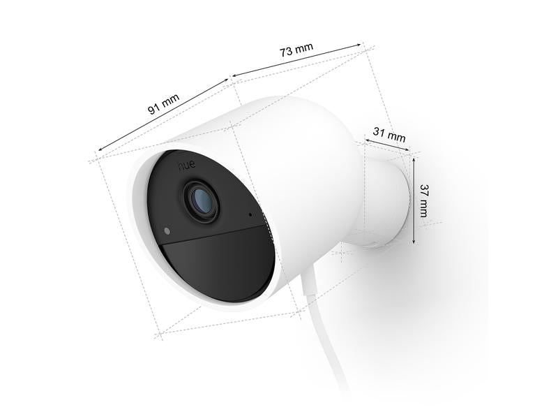 Philips Hue Secure kabelgebundene Kamera Weiss