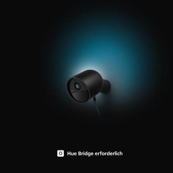 Philips Hue Secure kabelgebundene Kamera Schwarz