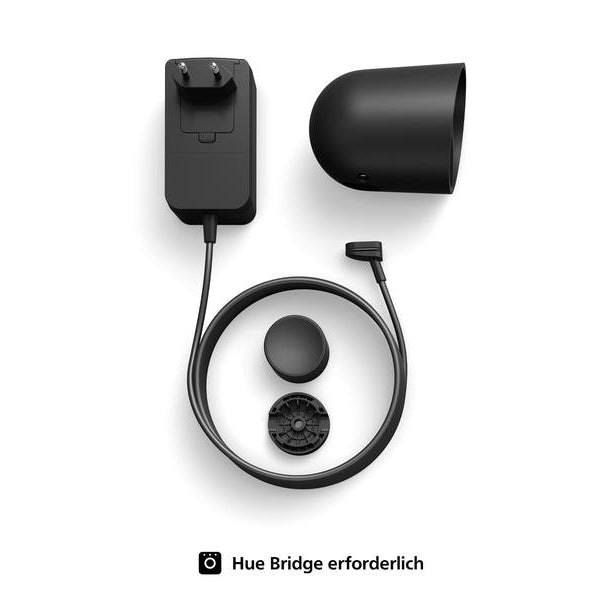 Philips Hue Secure kabelgebundene Kamera Schwarz