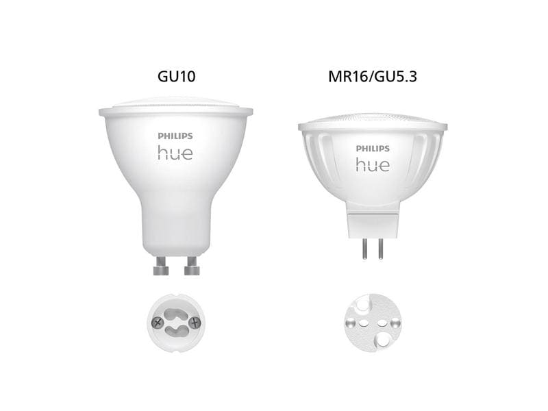 Philips Hue Leuchtmittel White Ambiance MR16 Einzelpack 400 lm