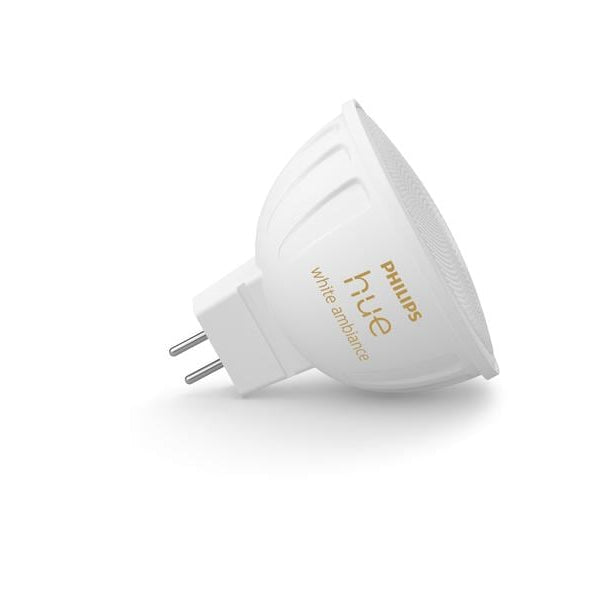 Philips Hue Leuchtmittel White Ambiance MR16 Einzelpack 400 lm
