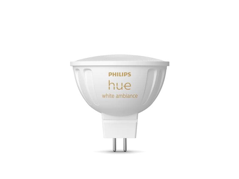 Philips Hue Leuchtmittel White Ambiance MR16 Einzelpack 400 lm