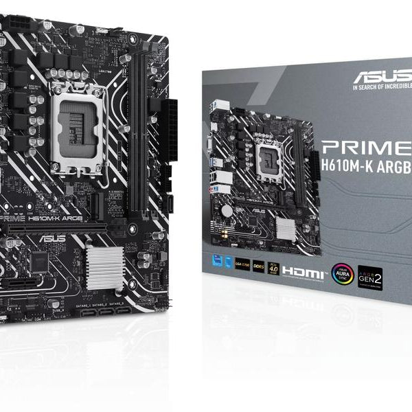 ASUS Mainboard PRIME H610M-K ARGB