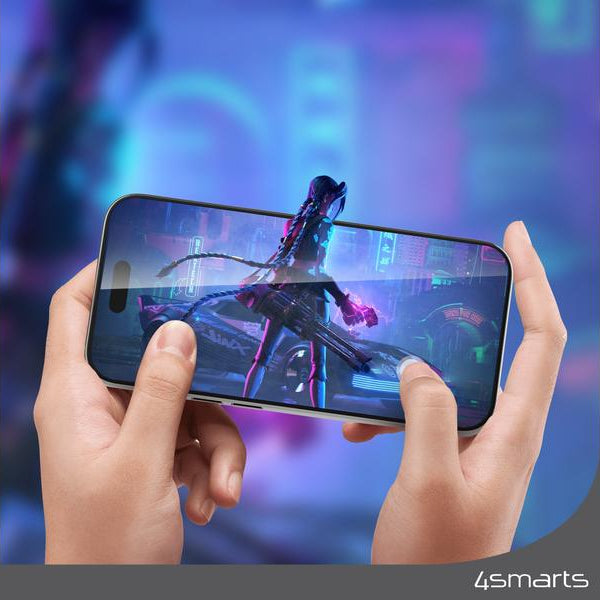 4smarts Displayschutz Second Glass Clear iPhone 15 Plus