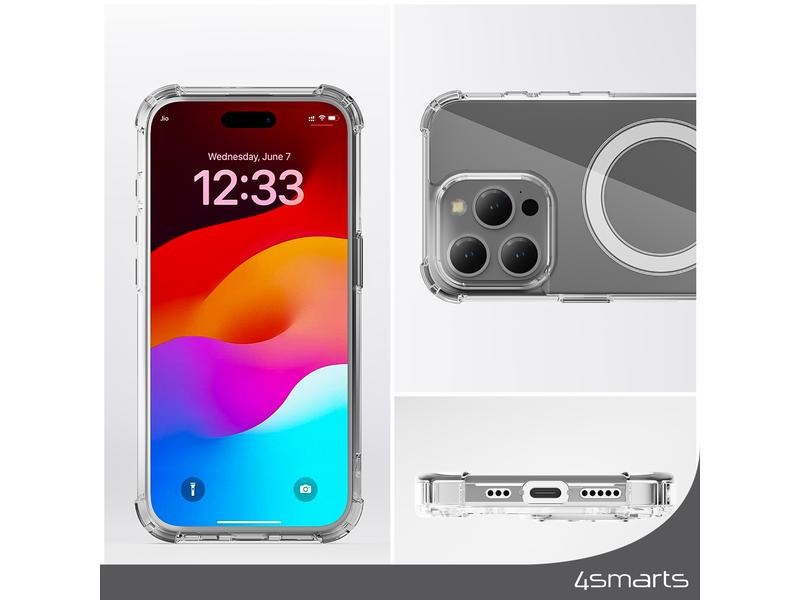 4smarts Back Cover Hybrid Case Ibiza UltiMag iPhone 15 Pro Max