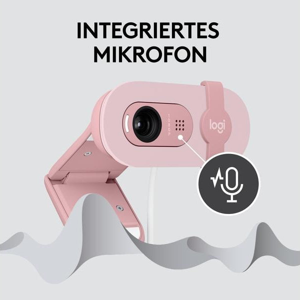 Logitech Brio 100 Rosa