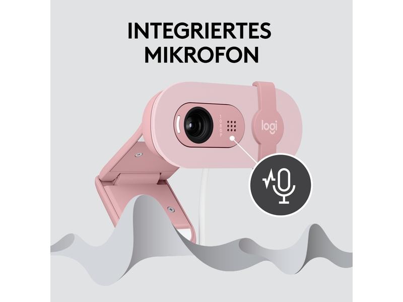 Logitech Brio 100 Rosa