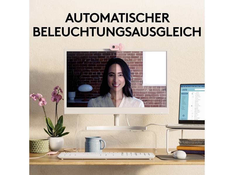 Logitech Brio 100 Rosa