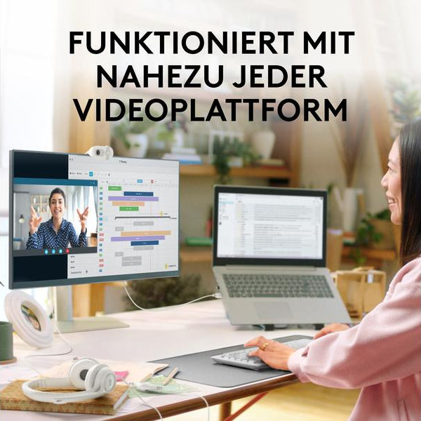 Logitech Brio 100 Weiss