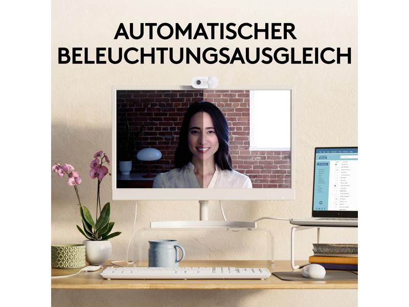 Logitech Brio 100 Weiss