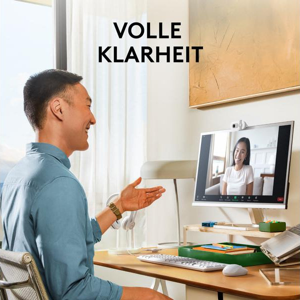 Logitech Brio 100 Weiss