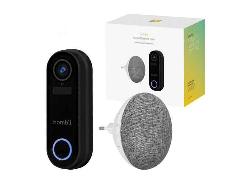 hombli Smart Doorbell Pack, Schwarz