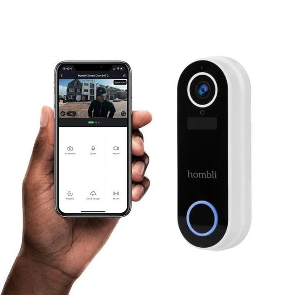 hombli Smart Doorbell Pack, Weiss
