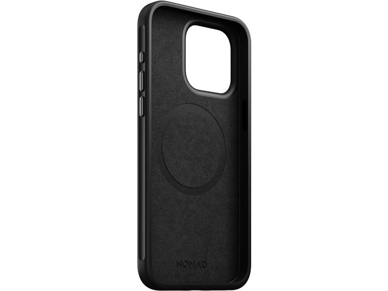 Nomad Back Cover Modern Leather iPhone 15 Pro Max Schwarz