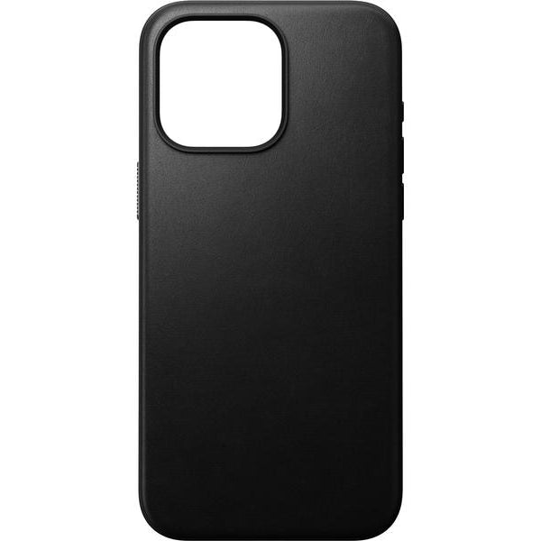 Nomad Back Cover Modern Leather iPhone 15 Pro Max Schwarz