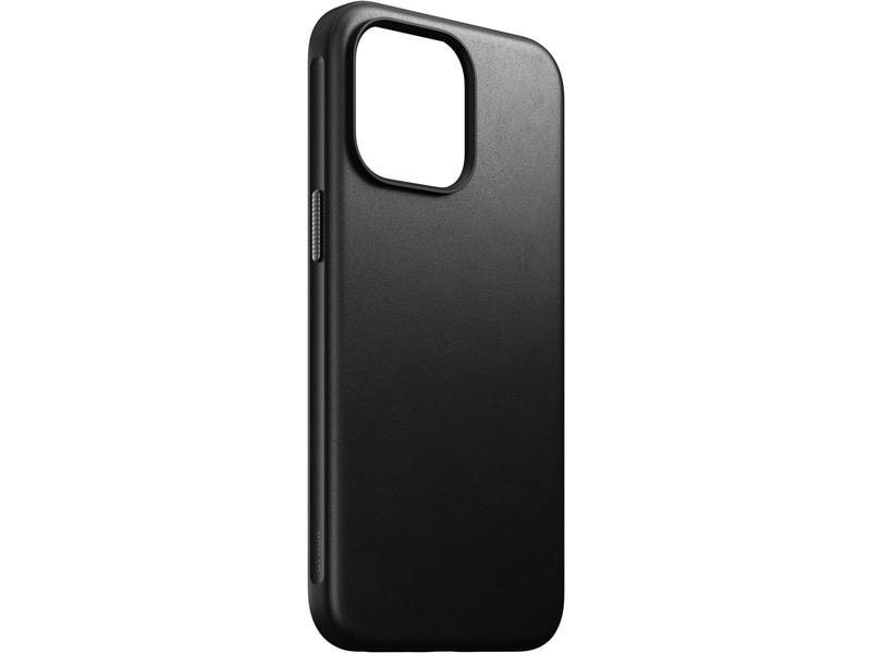 Nomad Back Cover Modern Leather iPhone 15 Pro Max Schwarz