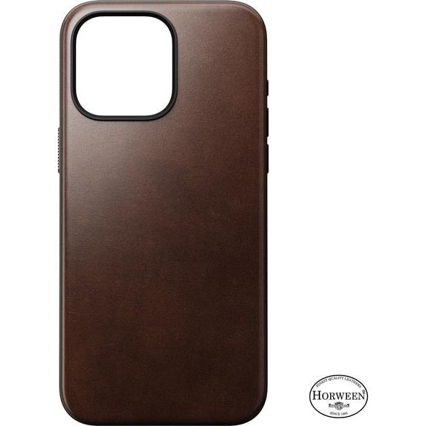 Nomad Back Cover Modern Leather Horween iPhone 15 Pro Max