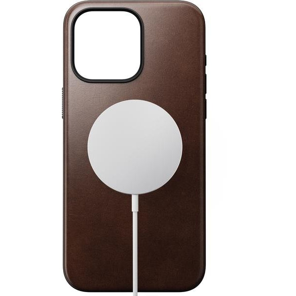 Nomad Back Cover Modern Leather Horween iPhone 15 Pro Max