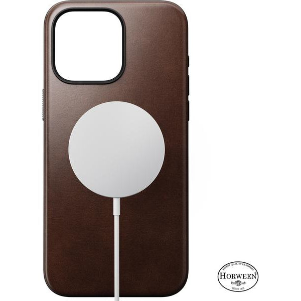 Nomad Back Cover Modern Leather Horween iPhone 15 Pro Max