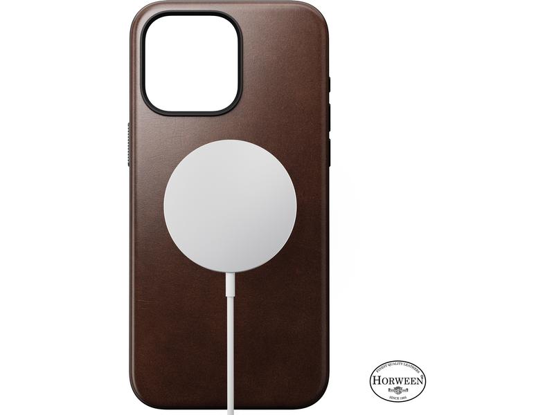 Nomad Back Cover Modern Leather Horween iPhone 15 Pro Max