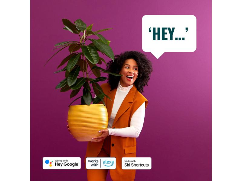 WiZ Leuchtmittel 4.9W (25W) E14 B35 Filament Amber Einzelpack