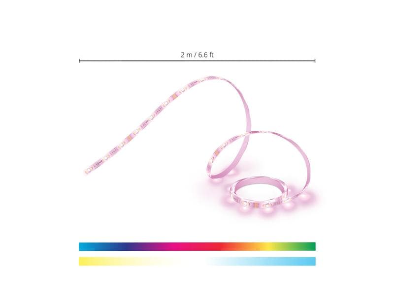 WiZ LED Stripe 20W 2m Tunable White &amp; Color Einzelpack