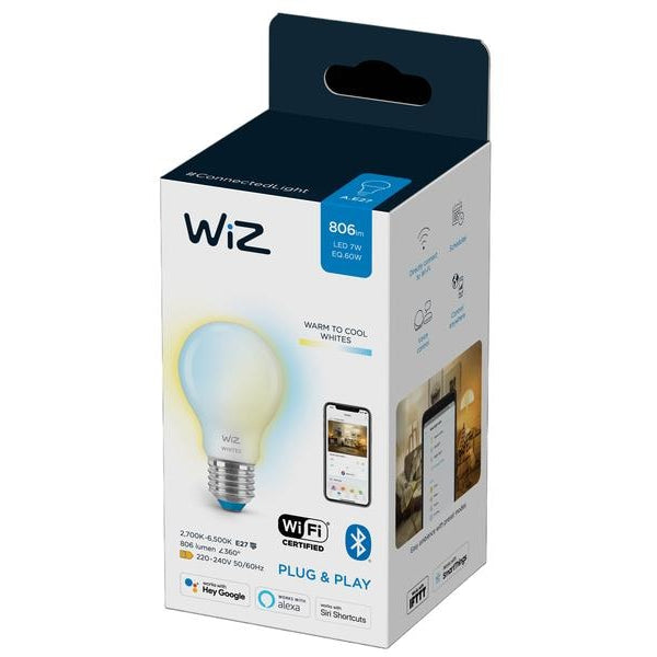 WiZ Leuchtmittel A60 E27 7 W, 2700-6500 K
