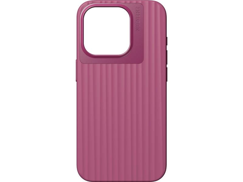 Nudient Back Cover Bold Case iPhone 15 Pro Deep Pink