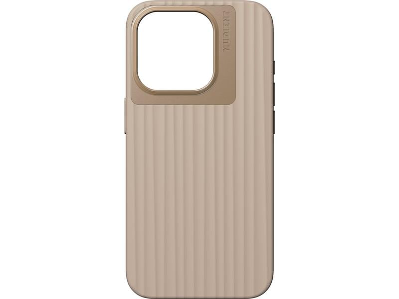 Nudient Back Cover Bold Case iPhone 15 Pro Linen Beige
