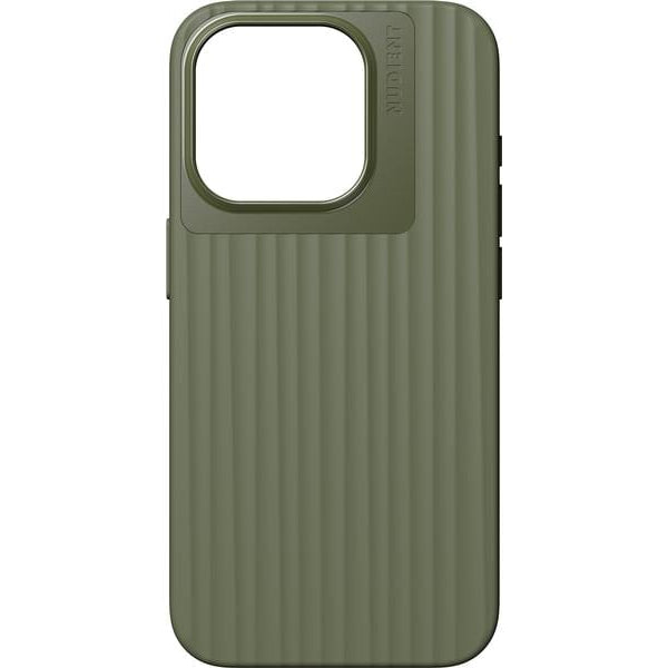 Nudient Back Cover Bold Case iPhone 15 Pro Olive Green