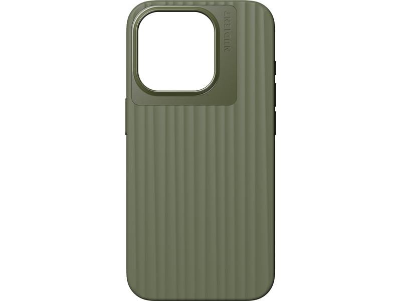 Nudient Back Cover Bold Case iPhone 15 Pro Olive Green