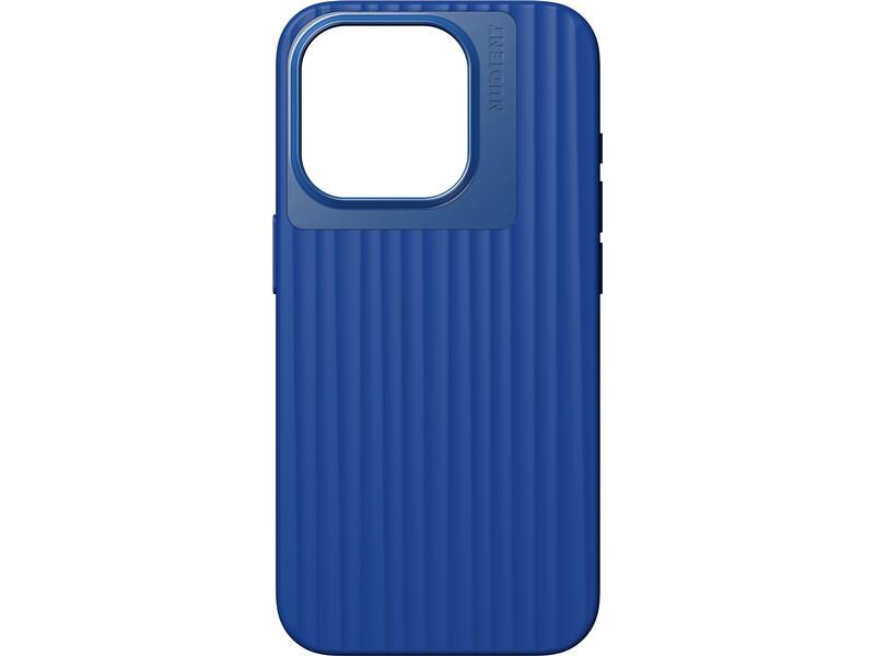 Nudient Back Cover Bold Case iPhone 15 Pro Signature Blue
