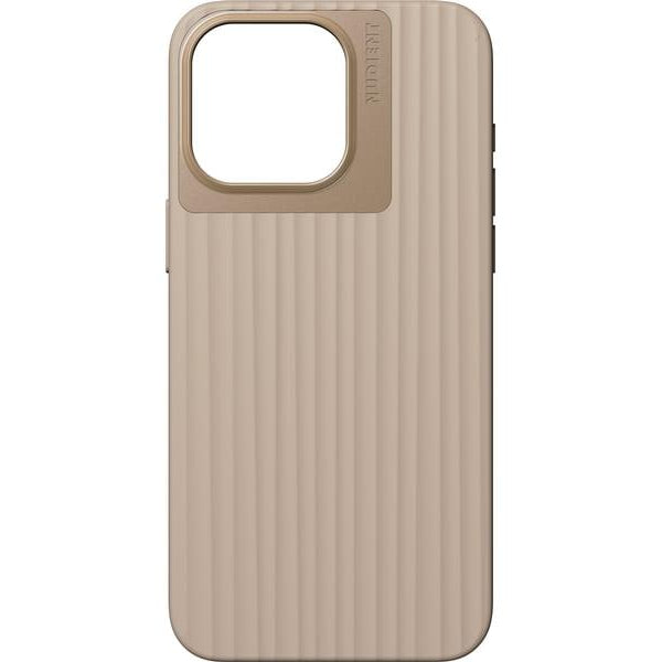 Nudient Back Cover Bold Case iPhone 15 Pro Max Linen Beige