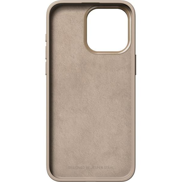 Nudient Back Cover Bold Case iPhone 15 Pro Max Linen Beige