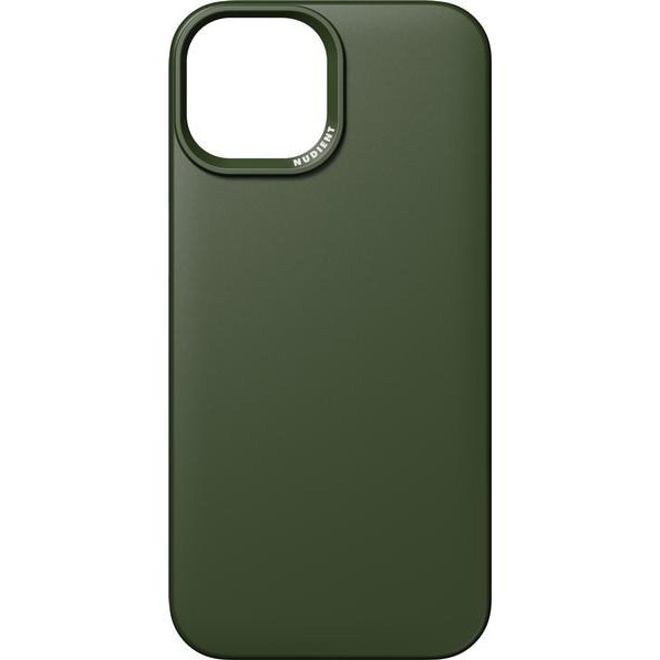 Nudient Back Cover Thin Case Magsafe iPhone 15 Pine Green