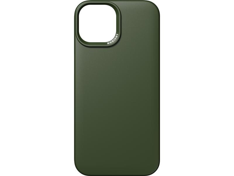 Nudient Back Cover Thin Case Magsafe iPhone 15 Plus Pine Green