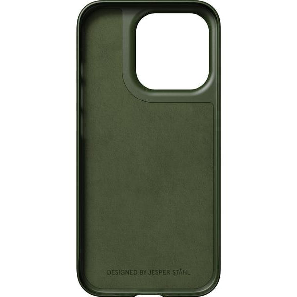Nudient Back Cover Thin Case Magsafe iPhone 15 Pro Pine Green
