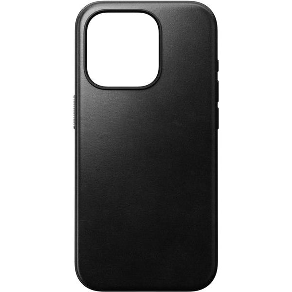 Nomad Back Cover Modern Leather Horween iPhone 15 Pro Schwarz