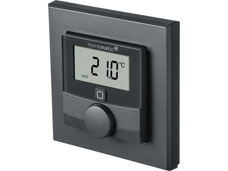 Homematic IP Funk-Thermostataktor Anthrazit
