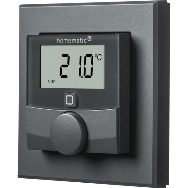 Homematic IP Funk-Thermostataktor Anthrazit