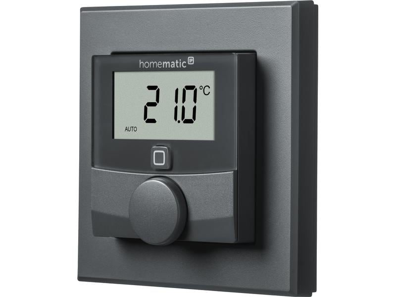 Homematic IP Funk-Thermostataktor Anthrazit