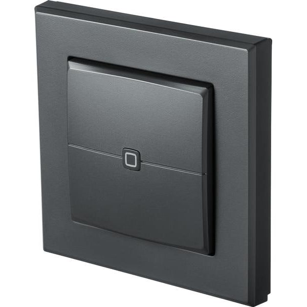 Homematic IP Funk-Wandtaster 1 Wippe, Anthrazit