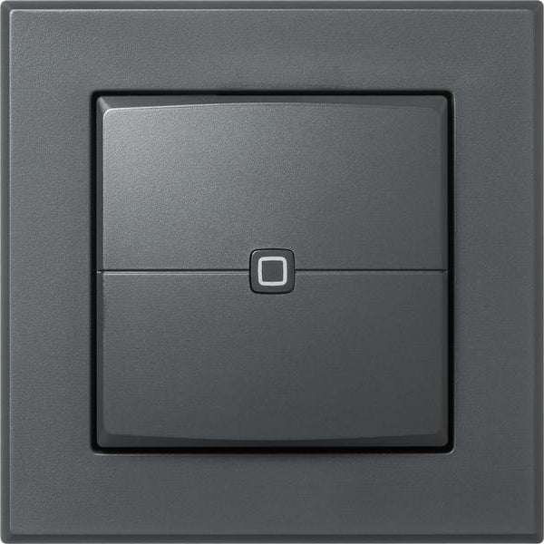 Homematic IP Funk-Wandtaster 1 Wippe, Anthrazit