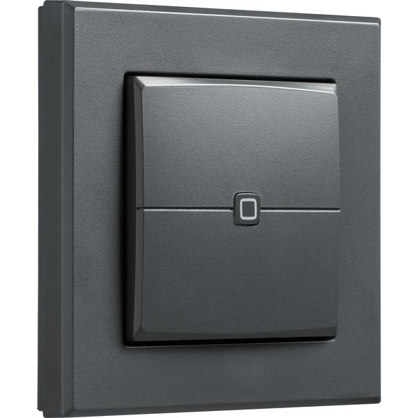 Homematic IP Funk-Wandtaster 1 Wippe, Anthrazit