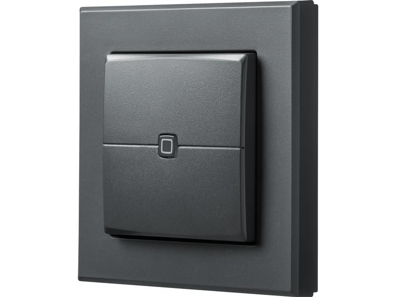 Homematic IP Funk-Wandtaster 1 Wippe, Anthrazit