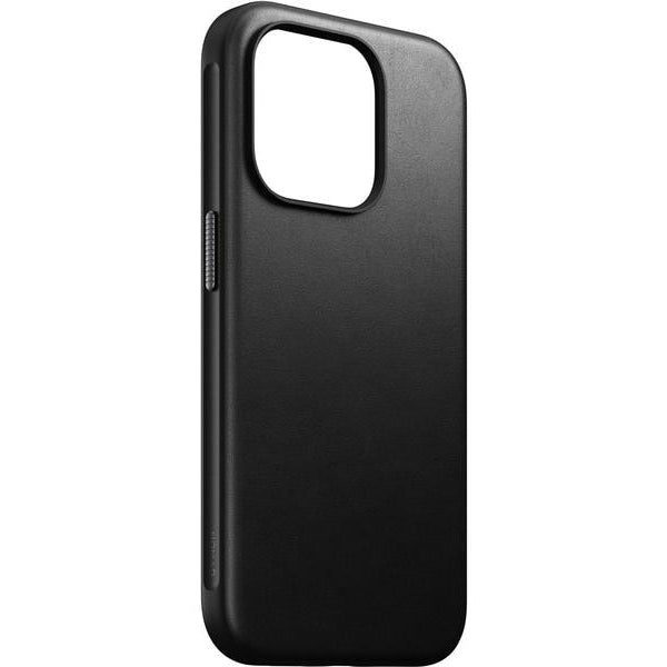Nomad Back Cover Modern Leather iPhone 15 Pro Schwarz