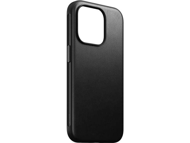 Nomad Back Cover Modern Leather iPhone 15 Pro Schwarz