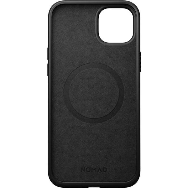 Nomad Back Cover Modern Leather iPhone 15 Plus Rostbraun