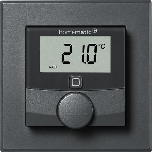 Homematic IP Funk-Thermostataktor Anthrazit, 230 V